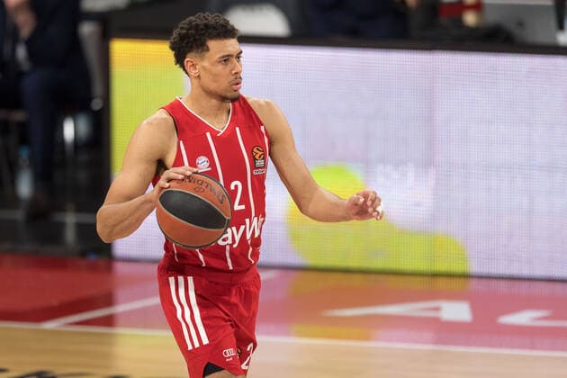 Basketball, Euroleague, FC Bayern Munich Panathinaikos Athens Pictured Wade BALDWIN FC Bayern Munich, 2 Munich Audi Dome Bayern Germany Copyright: Passion2Press.dex xMarkusxFischerx