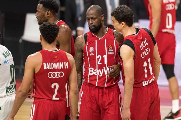 Basketball, Euroleague, FC Bayern München Panathinaikos Athens Pictured James GIST III FC Bayern München, 21 Munich Audi Dome Bayern Germany Copyright: Passion2Press.dex xMarkusxFischerx