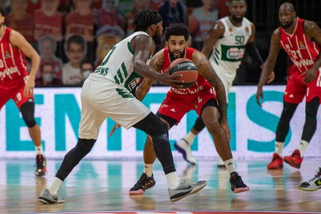 Shelvin Mack 0 Panathinaikos Athens , D Seeley 4 FC Bayern , FC Bayern Basketball vs Panathinaikos Athens, EuroLeague, 04 03 2021 Muenchen Bayern Germany Copyright: xkolbert-press UlrichxGamelx