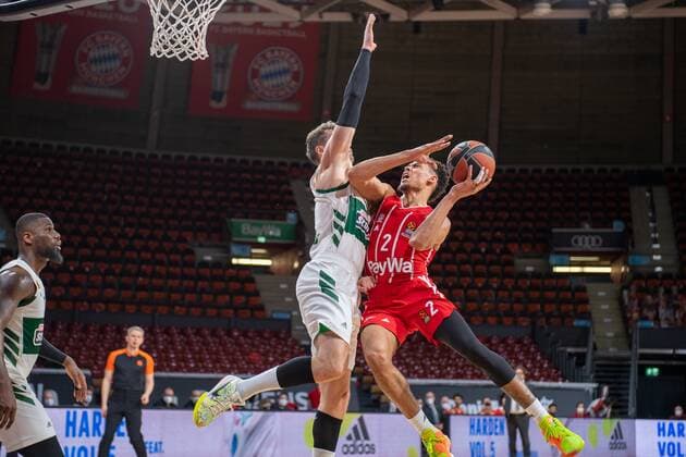 Wade Baldwin 2 FC Bayern , FC Bayern Basketball vs Panathinaikos Athens, EuroLeague, 04 03 2021 Munich Bavaria Germany Copyright: xkolbert-press UlrichxGamelx