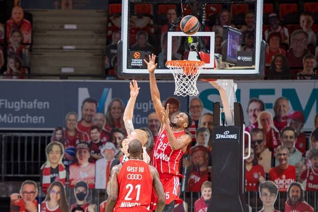 JaJuan Johnson 25 FC Bayern , FC Bayern Basketball vs Panathinaikos Athens, EuroLeague, 04 03 2021 Muenchen Bayern Germany Copyright: xkolbert-press UlrichxGamelx