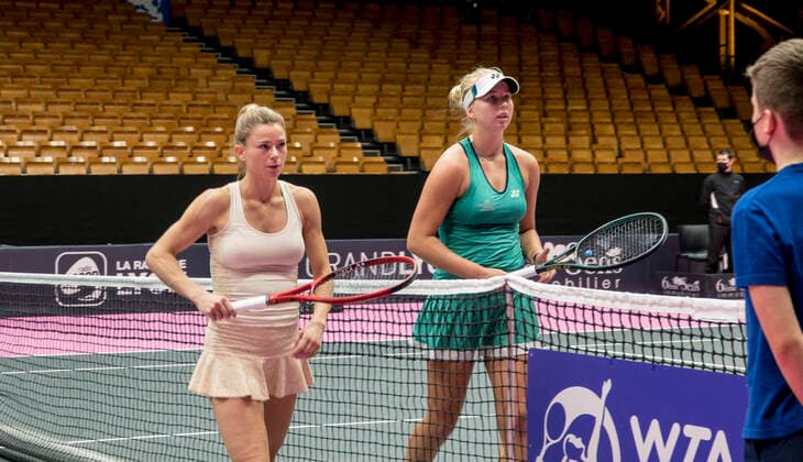 Tennis, WTA Tournament in Lyon