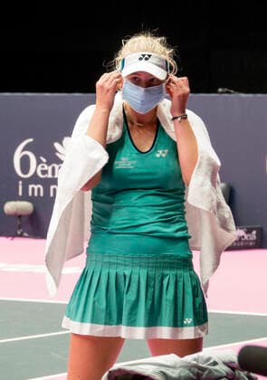 TENNIS : TAUSON Clara (DEN) vs GIORGI Camila - Open 6eme Sens - Palais des sports Lyon 05 03 2020 TENNIS : Open 6eme Sens - Palais des sports Lyon - 05 03 2021 SandrineTHESILLAT Panoramic 