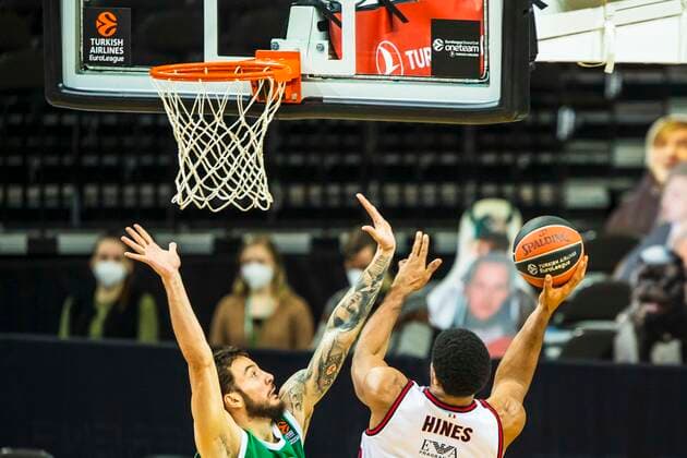 Kaunas Lithuania 2021-03-05 Basketball team Zalgiris Kaunas plays vs AX Armani Exchange Milan Euroleague game at Zalgiris arena. Vilnius Lithuania KKF20210305_3363  Copyright: xKarolisxKavolelisx Euroleague basketball