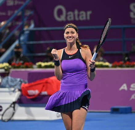 Qatar Total Open 2021 Petra Kvitova , CZE