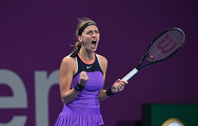 Qatar Total Open 2021 Petra Kvitova , CZE