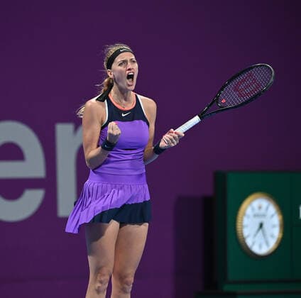 Qatar Total Open 2021 Petra Kvitova , CZE