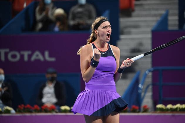 Qatar Total Open 2021 Petra Kvitova , CZE