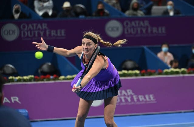 Qatar Total Open 2021 Petra Kvitova , CZE