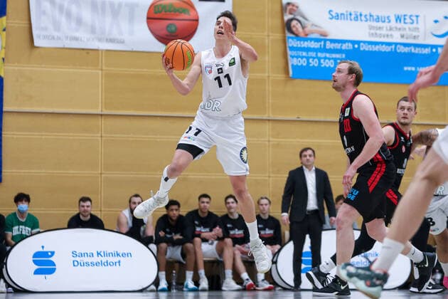 2 Basketball Bundesliga ProB ART Giants Duesseldorf vs ETV Hamburg, 05 03 2021 Max Gebhardt 11 ART Giants Duesseldorf 2 Basketball Bundesliga ProB ART Giants Duesseldorf vs ETV Hamburg on 05 03 2021, Duesseldorf Copyright: xBEAUTIFULxSPORTS KennyxBeelex