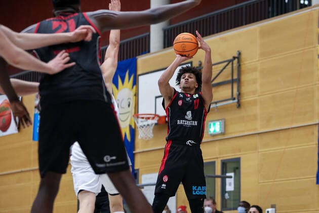 2 Basketball Bundesliga ProB ART Giants Duesseldorf vs ETV Hamburg, 05 03 2021 Mubarak Salami 17 ETV Hamburg 2 Basketball Bundesliga ProB ART Giants Duesseldorf vs ETV Hamburg on 05 03 2021, Duesseldorf Copyright: xBEAUTIFULxSPORTS KennyxBeelex