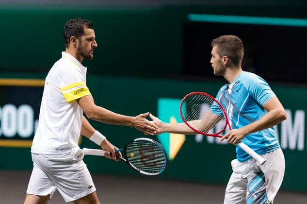 Tennis, ATP Tournament in Rotterdam