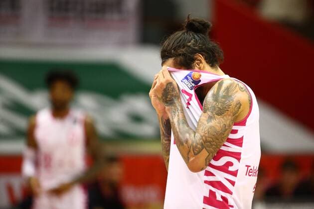 Chris Babb Bonn is disappointed Jobstairs Giessen 46ers vs Telekom Baskets Bonn, Basketball, easyCredit BBL, 06 03 2021 Jobstairs Giessen 46ers vs Telekom Baskets Bonn, Basketball, easyCredit BBL, 06 03 2021 Giessen Copyright: xEibner-Pressefotox EP_RWS