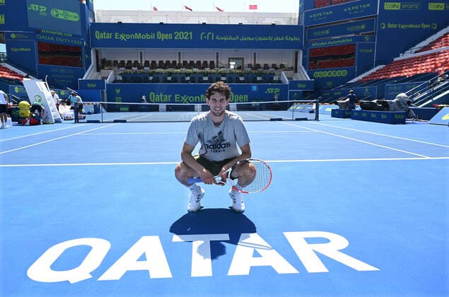 Qatar Exxon Mobil Open 2021 Dominic Thiem , Austia
