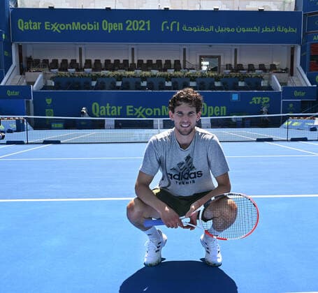 Qatar Exxon Mobil Open 2021 Dominic Thiem , Austia
