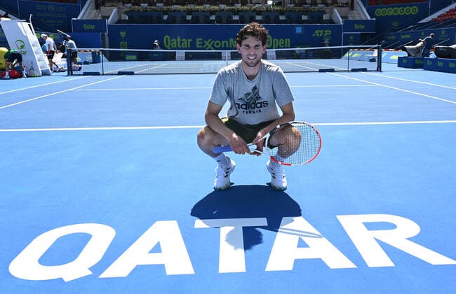 Qatar Exxon Mobil Open 2021 Dominic Thiem , Austia