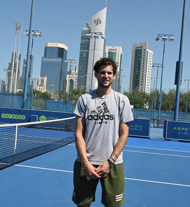 Qatar Exxon Mobil Open 2021 Dominic Thiem , Austia