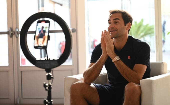Qatar Exxon Mobil Open 2021 ATP Media Day Roger Federer , Switzerland