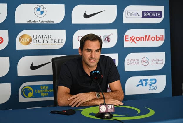 Qatar Exxon Mobil Open 2021 ATP Media Day Roger Federer , Switzerland