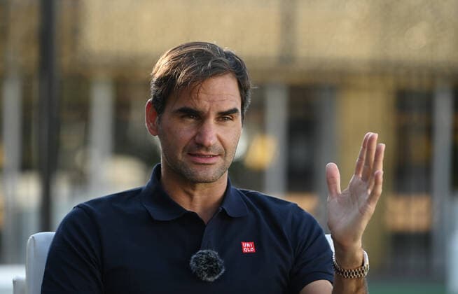 Qatar Exxon Mobil Open 2021 ATP Media Day Roger Federer , Switzerland