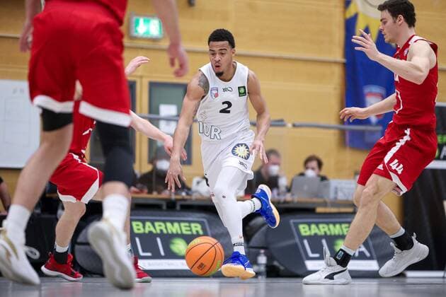 2 Basketball Bundesliga ProB ART Giants Duesseldorf vs RheinStars Koeln, 07 03 2021 Dennis Mavin 2 ART Giants Duesseldorf 2 Basketball Bundesliga ProB ART Giants Duesseldorf vs RheinStars Koeln on 07 03 2021, Duesseldorf Copyright: xBEAUTIFULxSPORTS KennyxBeelex