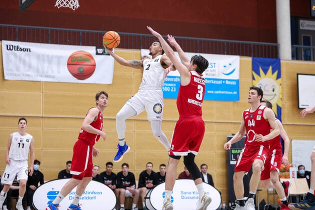 2 Basketball Bundesliga ProB ART Giants Duesseldorf vs RheinStars Koeln, 07 03 2021 Dennis Mavin 2 ART Giants Duesseldorf 2 Basketball Bundesliga ProB ART Giants Duesseldorf vs RheinStars Koeln on 07 03 2021, Duesseldorf Copyright: xBEAUTIFULxSPORTS KennyxBeelex