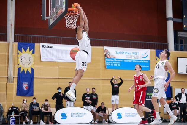 2 Basketball Bundesliga ProB ART Giants Duesseldorf vs RheinStars Koeln, 07 03 2021 Quadre Lollis 4 ART Giants Duesseldorf 2 Basketball Bundesliga ProB ART Giants Duesseldorf vs RheinStars Koeln on 07 03 2021, Duesseldorf Copyright: xBEAUTIFULxSPORTS KennyxBeelex