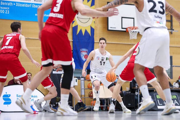 2 Basketball Bundesliga ProB ART Giants Duesseldorf vs RheinStars Koeln, 07 03 2021 Max Gebhardt 11 ART Giants Duesseldorf 2 Basketball Bundesliga ProB ART Giants Duesseldorf vs RheinStars Koeln on 07 03 2021, Duesseldorf Copyright: xBEAUTIFULxSPORTS KennyxBeelex