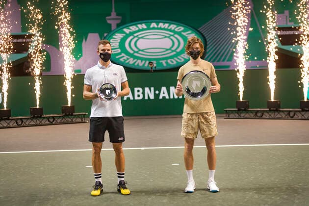 Tennis, ATP Tournament in Rotterdam