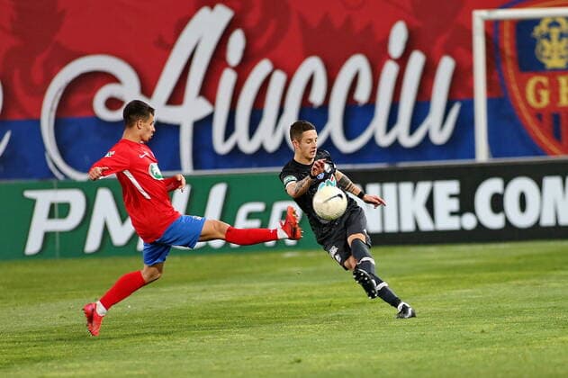 Football, Coupe de France, GFC Ajaccio - OSC Lille