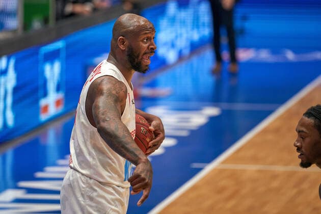 Syntainics MBC s Oliver Wuerzburg, Basketball, Bundesliga, Maenner, 18 Spieltag, 09 03 2021, Murphy Holloway Wuerzburg, 31 Syntainics MBC s Oliver Wuerzburg, Basketball, Bundesliga, Maenner, 18 Spieltag, 09 03 2021, Weissenfels Copyright: xSchulz Eibner-Pressefotox ep_esz