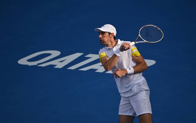 Tennis, ATP Tournament in Doha