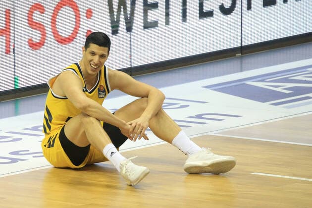 DEU, GER, 1 BBL, ALBA vs OLdenburg, 09 03 2021, Mercedes Benz Arena, Berlin, DEU, GER, 1 BBL, ALBA vs OLdenburg, in picture Simone Fontecchio ALBA Berlin 20 nordphotoxGmbHx xEngler nph00076