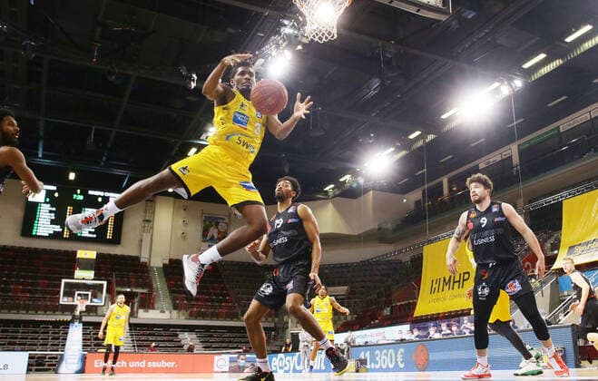 Basketball, BBL, MHP RIESEN Ludwigsburg - Chemnitz Niners