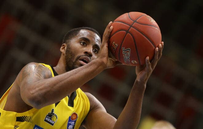 Ludwigsburg , Basketball easyCredit BBL Bundesliga , MHP RIESEN Ludwigsburg vs NINERS Chemnitz , Jamel McLean Riesen