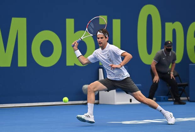 Qatar Exxon Mobil Open 2021 Dominic Thiem , Austria