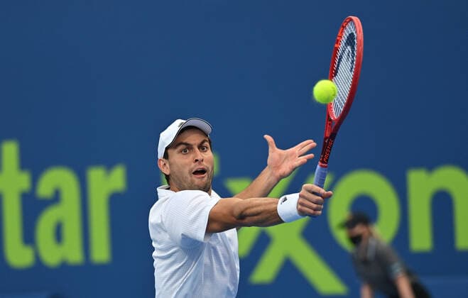 Tennis, ATP Tournament in Doha