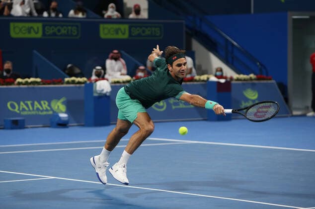 Qatar Exxon Mobil Open 2021 Roger Federer , Switzerland