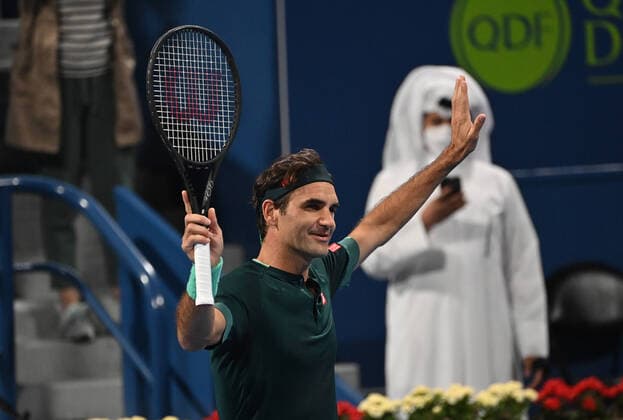 Qatar Exxon Mobil Open 2021 Roger Federer , Switzerland
