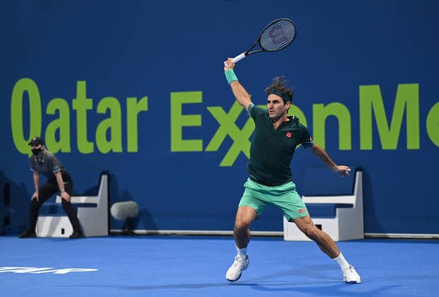 Qatar Exxon Mobil Open 2021 Roger Federer , Switzerland