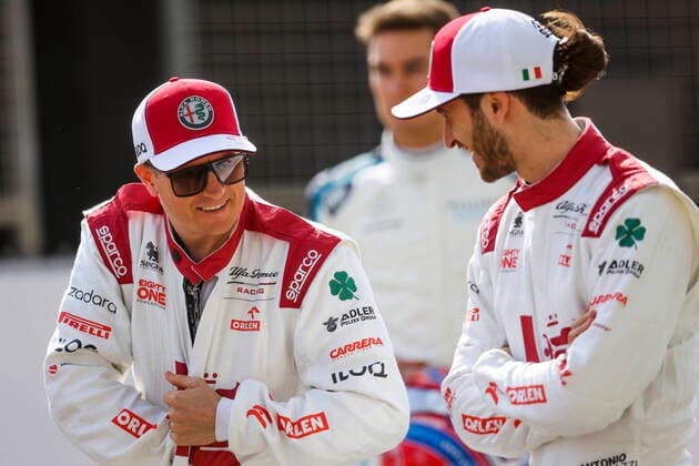 RAIKKONEN Kimi (fin), Alfa Romeo Racing ORLEN C41, portrait during the Formula 1 Pre-season testing 2020 from March 12 to 14, 2021 on the Bahrain International Circuit, in Sakhir, Bahrain - FORMULE 1 : Essais F1 Bahrain - 12 03 2021 DPPI PANORAMIC  00221003_AV6_0414JPG