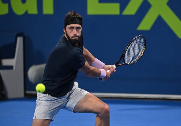 Qatar Exxon Mobil Open 2021 Nikoloz Basilashvili , Georgia