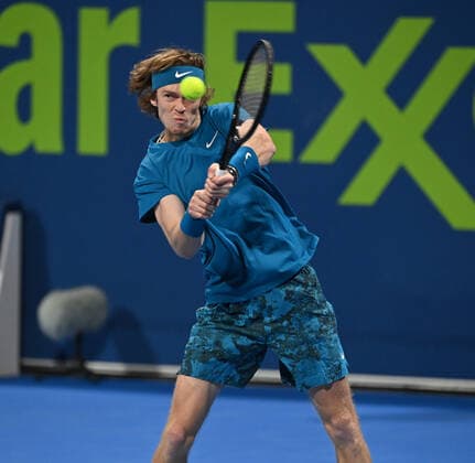 Qatar Exxon Mobil Open 2021 Andrey Rublev , Russia