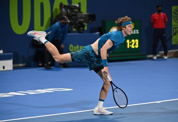 Qatar Exxon Mobil Open 2021 Andrey Rublev , Russia