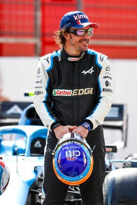 14 Fernando Alonso ESP, Alpine F1 Team , F1 Pre season Testing at Bahrain International Circuit on March 12, 2021 in Sakhir, Bahrain Photo by HOCH ZWEI Sakhir Bahrain