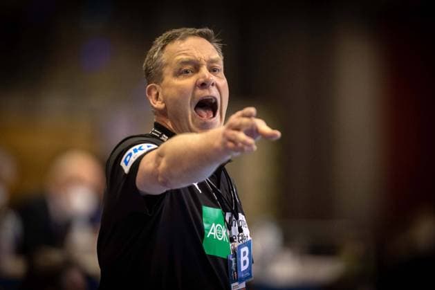 Handball Berlin 12 03 2021 Olympic Qualification Germany GER Sweden SWE Alfred Gislason Germany, coach