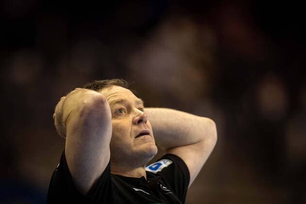 Handball Berlin 12 03 2021 Olympic Qualification Germany GER Sweden SWE Alfred Gislason Germany, coach