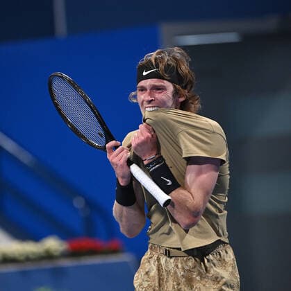 Qatar Exxon Mobil Open 2021 Andrey Rublev , Russia