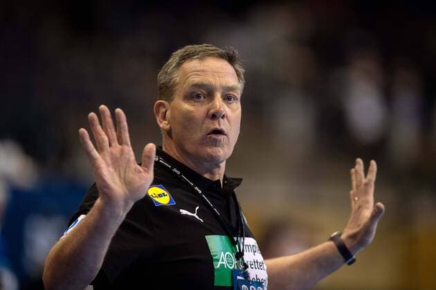 Handball Berlin 12 03 2021 Olympic Qualification Germany GER Sweden SWE Alfred Gislason Germany, Coach