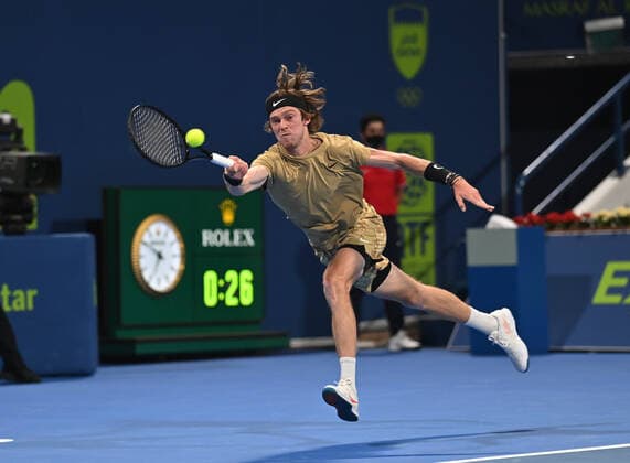 Qatar Exxon Mobil Open 2021 Andrey Rublev , Russia